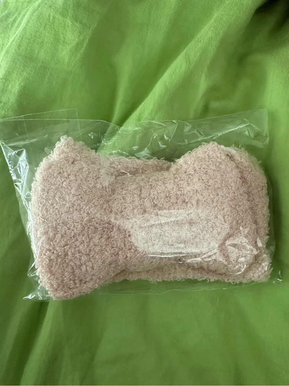 NWT Spearmintlove Teddy Bow in pink 0-12 months